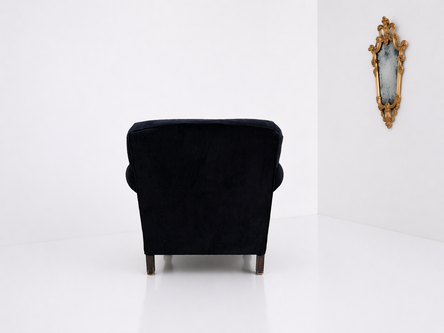 Pair Of Art Deco Velvet Armchairs