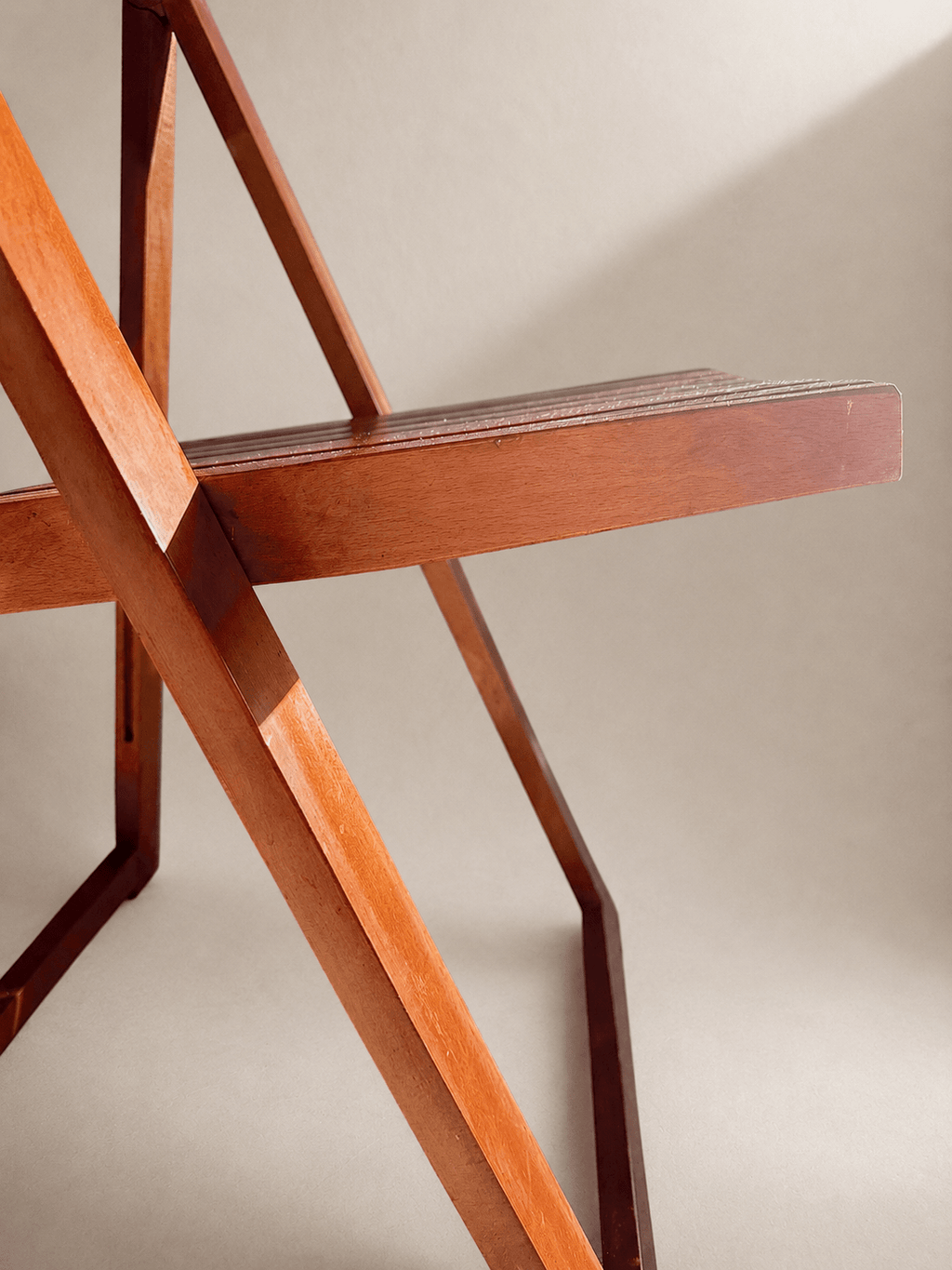 A Set Of 4 Trieste Folding Chairs By Aldo Jacober for Alberto Bazzani – Dining Chairs – MILLA OBJETS