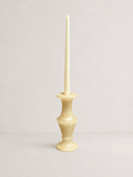 Vintage Italian Carved Alabaster Baluster Candle Holder – Candle Holder – MILLA OBJETS