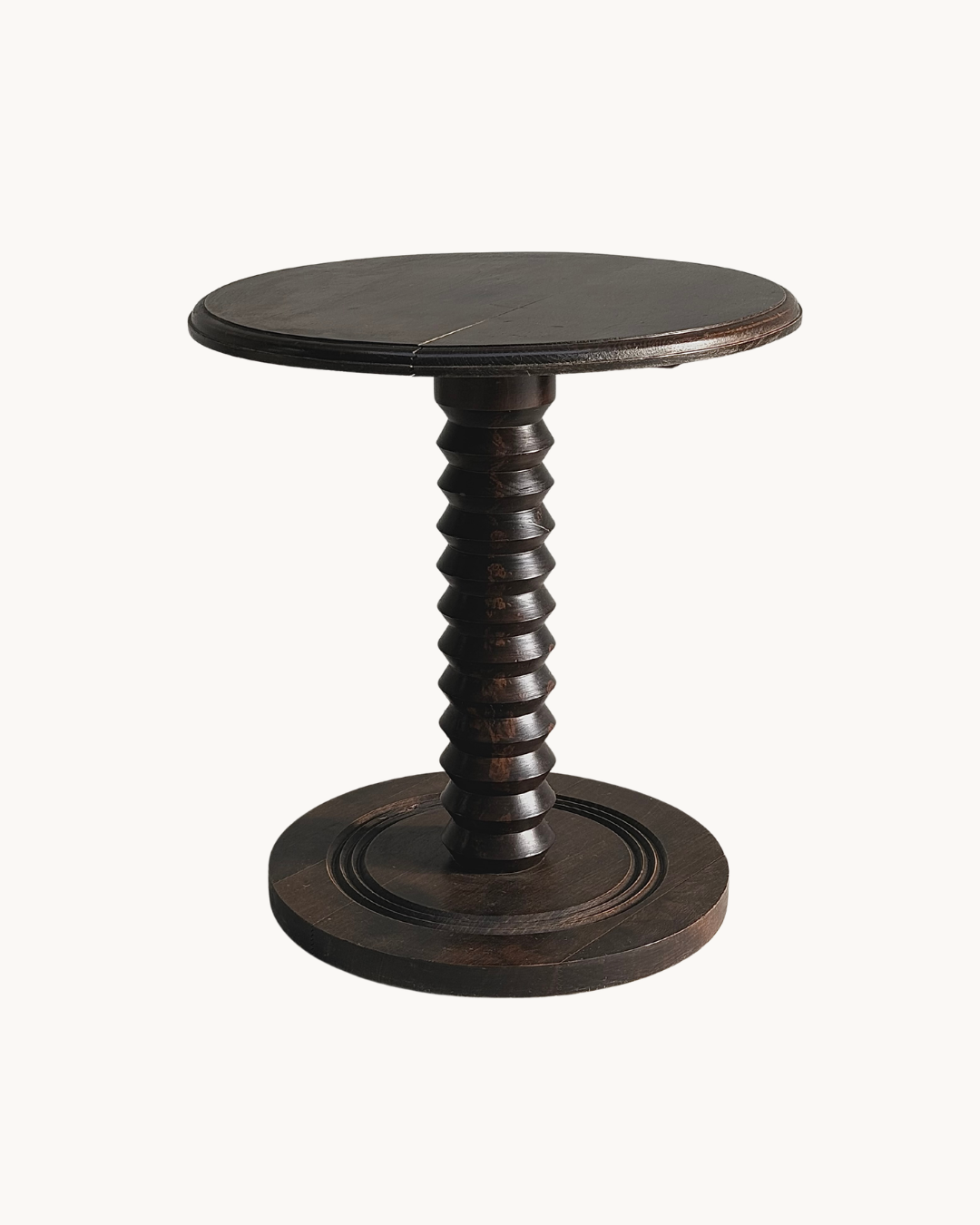 A French Art Deco Pedestal Table Attributed To Charles Dudouyt, circa 1940s