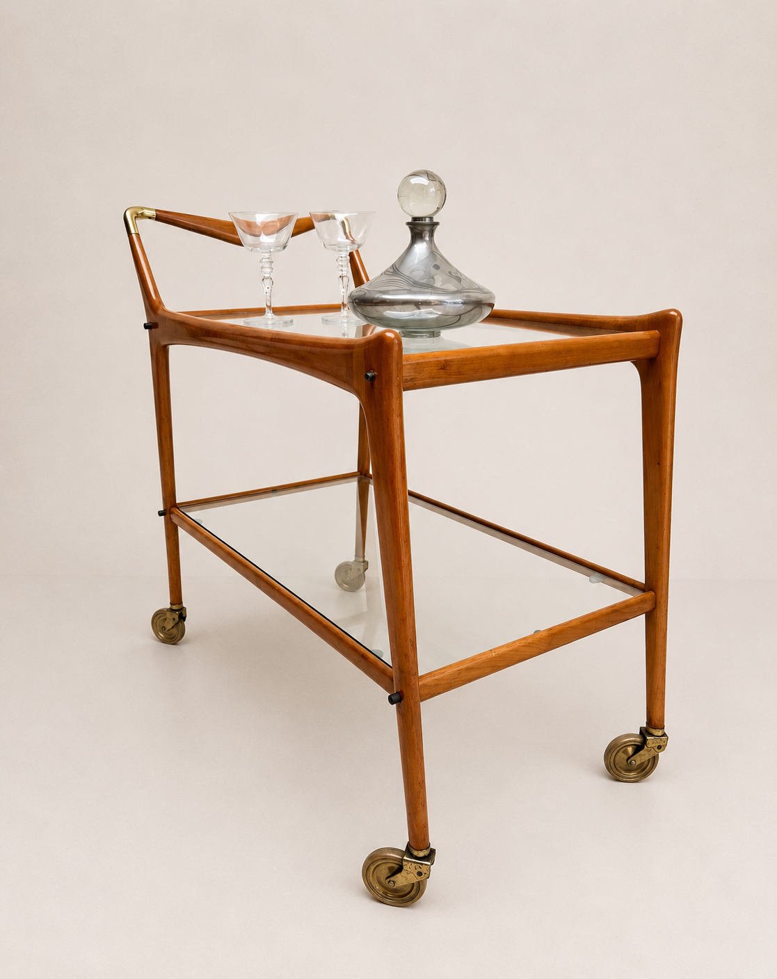 1950s Italian ‘Number 58’ Bar Cart Attributed to Ico & Luisa Parisi