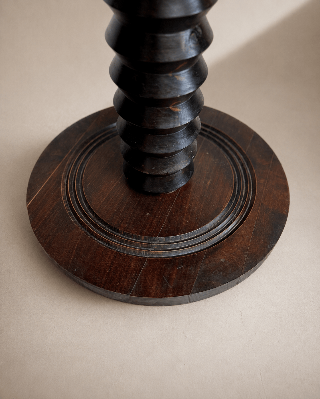 A French Art Deco Pedestal Table Attributed To Charles Dudouyt, circa 1940s – Side Table – MILLA OBJETS