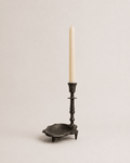 Antique Bronze Candle and Incense Holder with Repoussé Details – Candle Holder – MILLA OBJETS