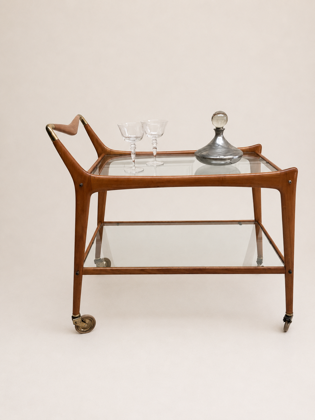 1950s Italian ‘Number 58’ Bar Cart Attributed to Ico & Luisa Parisi