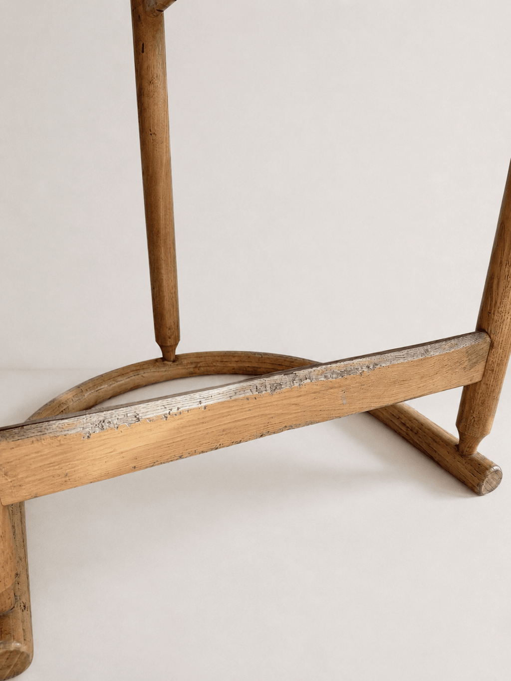 Set of Four Postmodern Solid Oak Bar Stools by Allmilmö, c. 1980s – Bar Stools – MILLA OBJETS