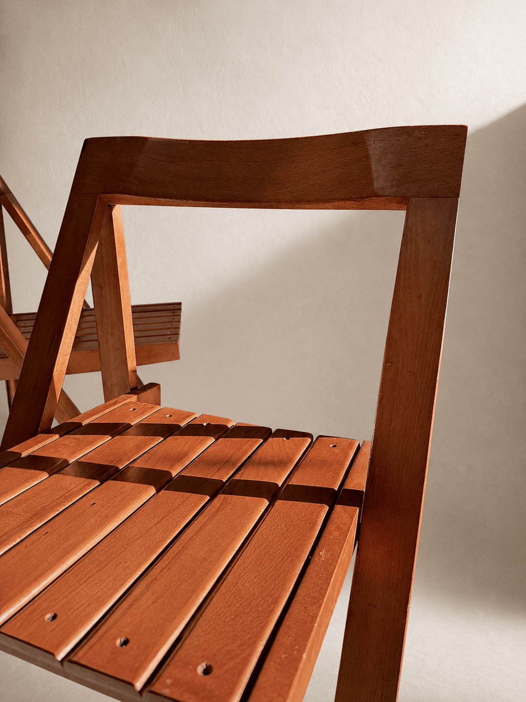 A Set Of 4 Trieste Folding Chairs By Aldo Jacober for Alberto Bazzani – Dining Chairs – MILLA OBJETS