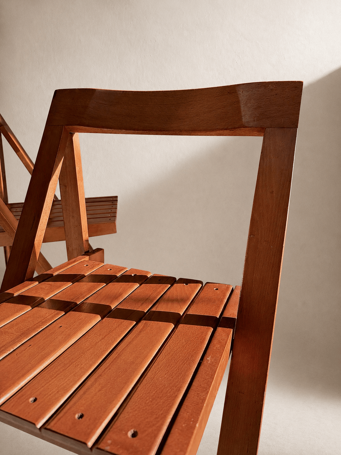 A Set Of 4 Trieste Folding Chairs By Aldo Jacober for Alberto Bazzani – Dining Chairs – MILLA OBJETS