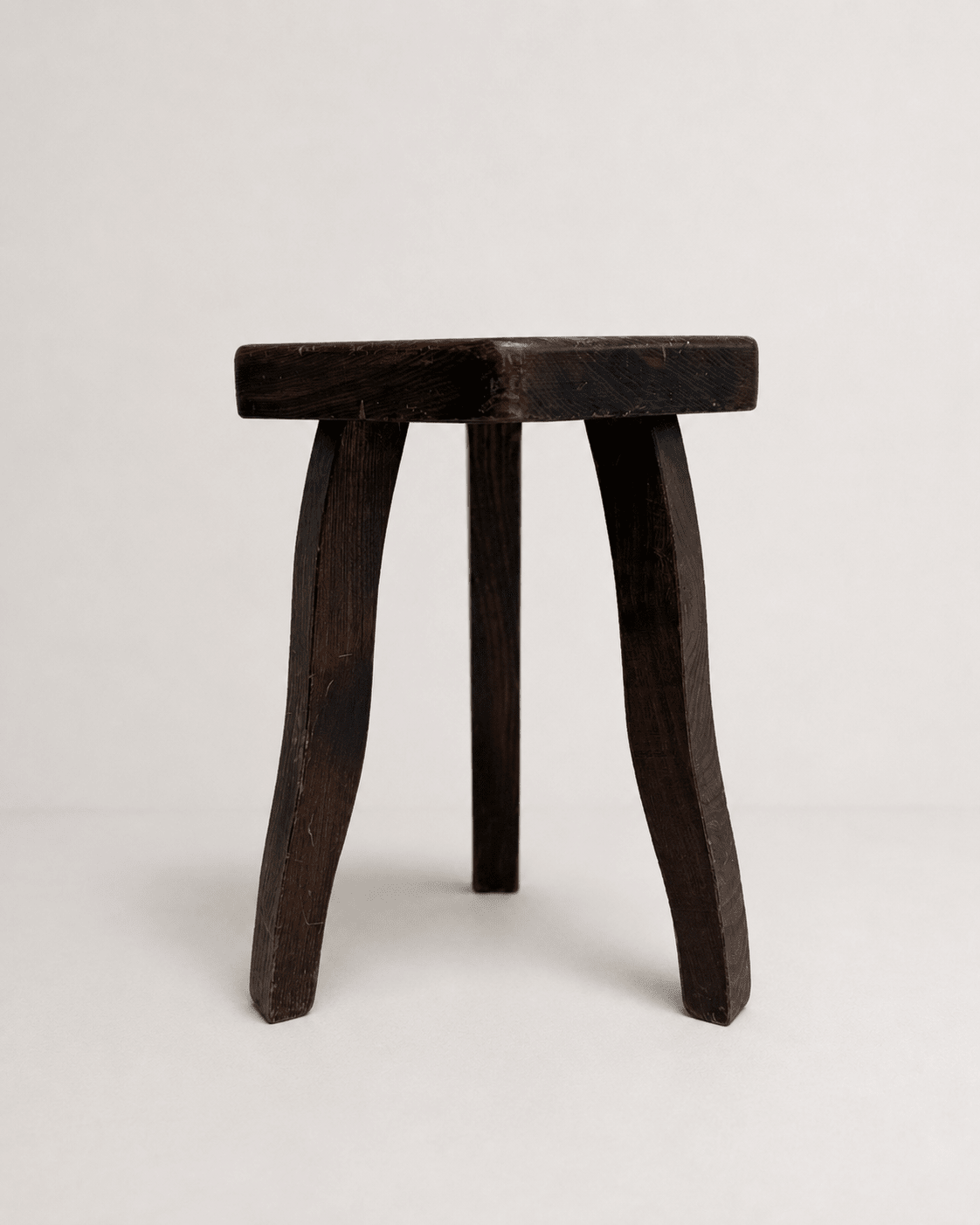 Vintage French Country Oak Milking Stool – Stool – MILLA OBJETS