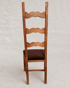 Set of Four Danish Skønvirke-Style Carved Oak Dining Chairs, c.1930s