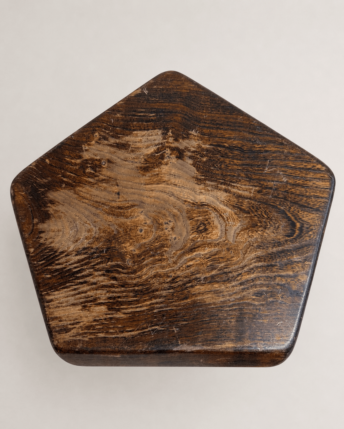 Vintage French Country Oak Milking Stool – Stool – MILLA OBJETS