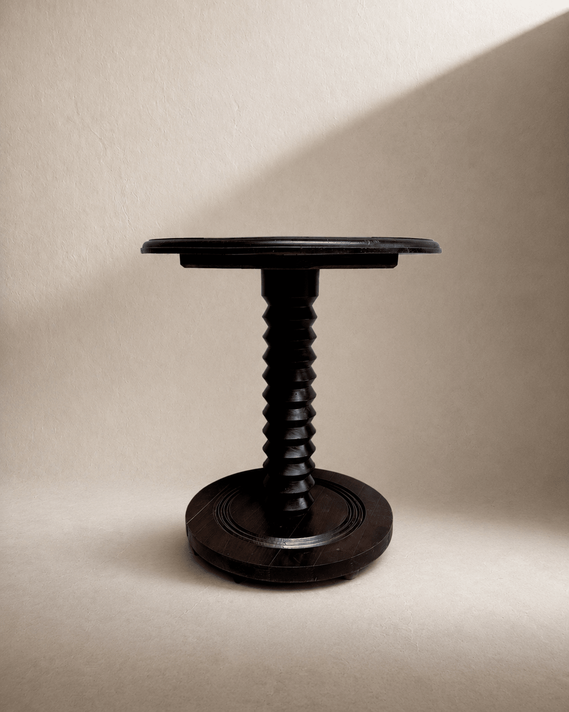 A French Art Deco Pedestal Table Attributed To Charles Dudouyt, circa 1940s – Side Table – MILLA OBJETS