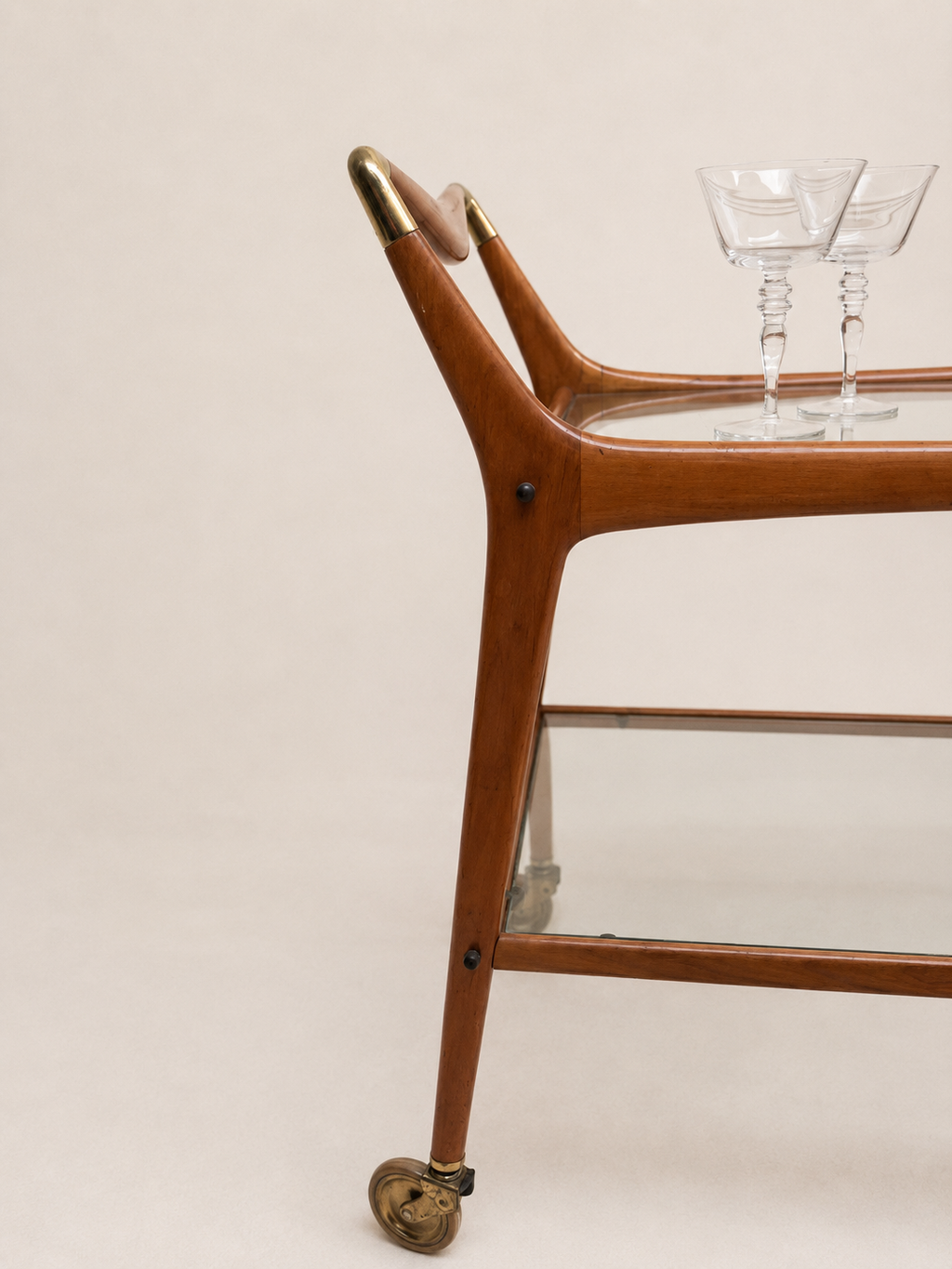1950s Italian ‘Number 58’ Bar Cart Attributed to Ico & Luisa Parisi
