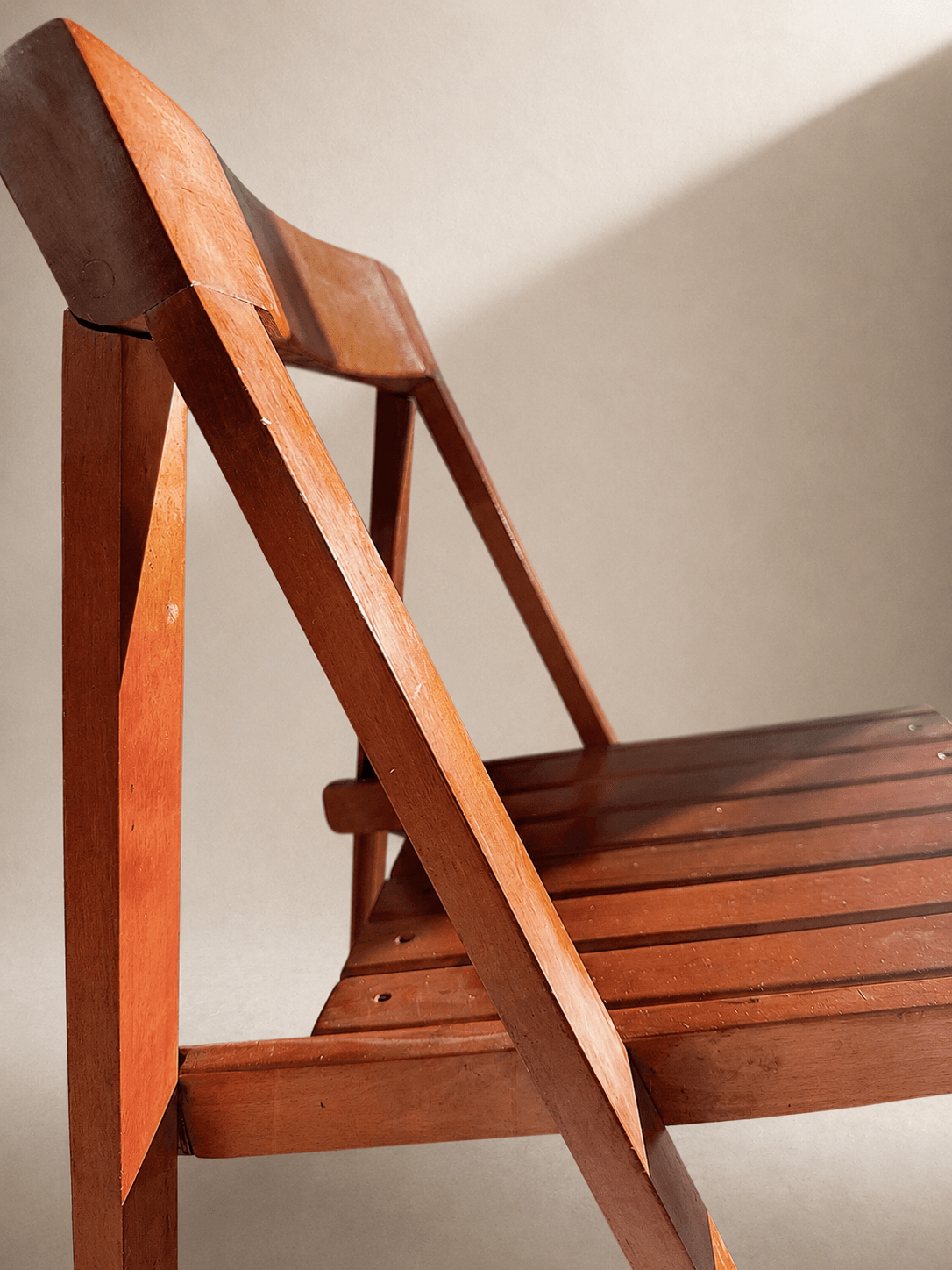 A Set Of 4 Trieste Folding Chairs By Aldo Jacober for Alberto Bazzani – Dining Chairs – MILLA OBJETS