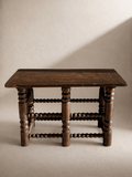 Brutalist Oak coffee table By Charles Dudouyt circa 1940s. – Coffee Table – MILLA OBJETS