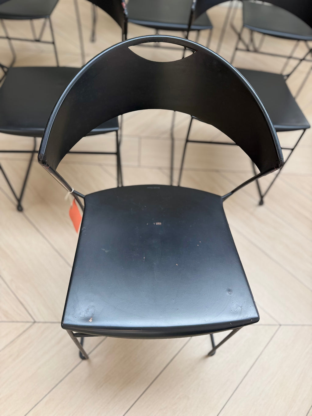 Set Of 10 Vintage Juliette Dining Chairs By Hannes Wettstein For Baleri Italia