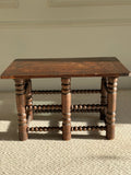 Brutalist Oak coffee table By Charles Dudouyt circa 1940s.