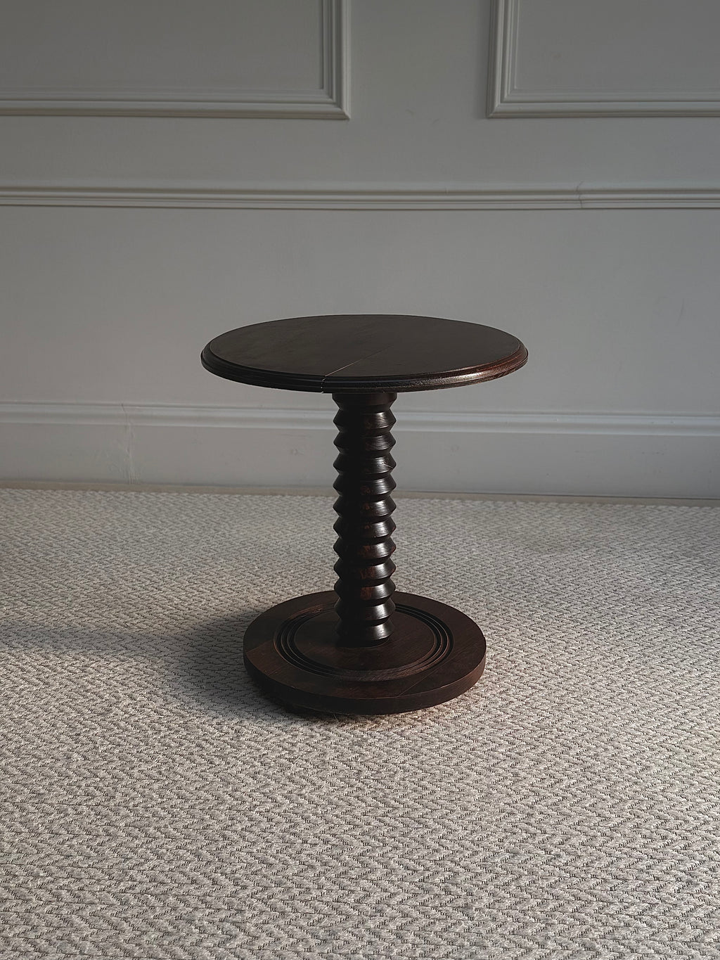 A French Art Deco Pedestal Table Attributed To Charles Dudouyt, circa 1940s