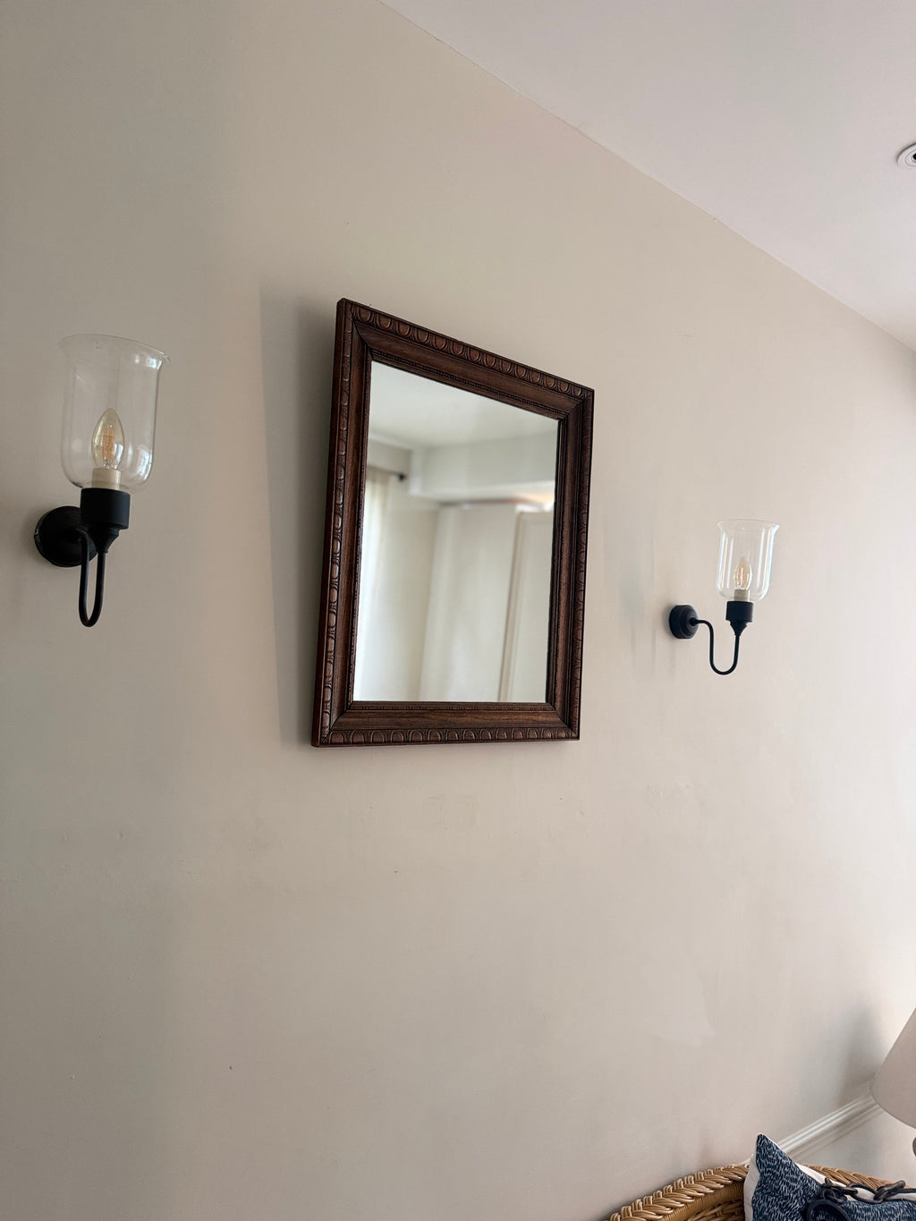 Antique Biedermeier Mirror – Wall Mirror – MILLA OBJETS