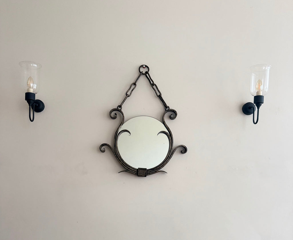 Raymond Subes 1940s Wrought Iron Wall Mirror – Mirror – MILLA OBJETS