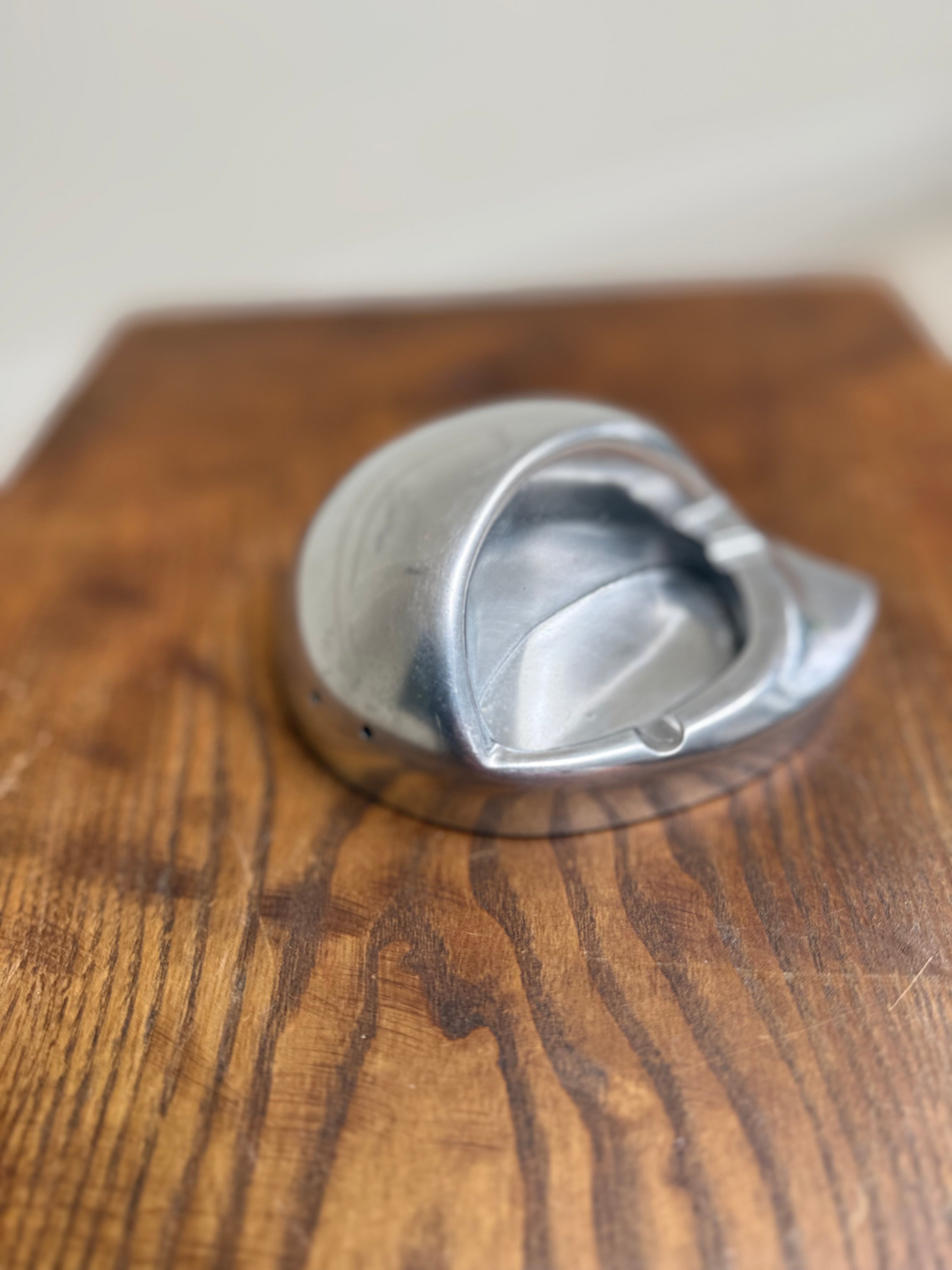 Vintage West German Space Age Cast Aluminum Hooded Ashtray c. 1970s – Ashtray – MILLA OBJETS