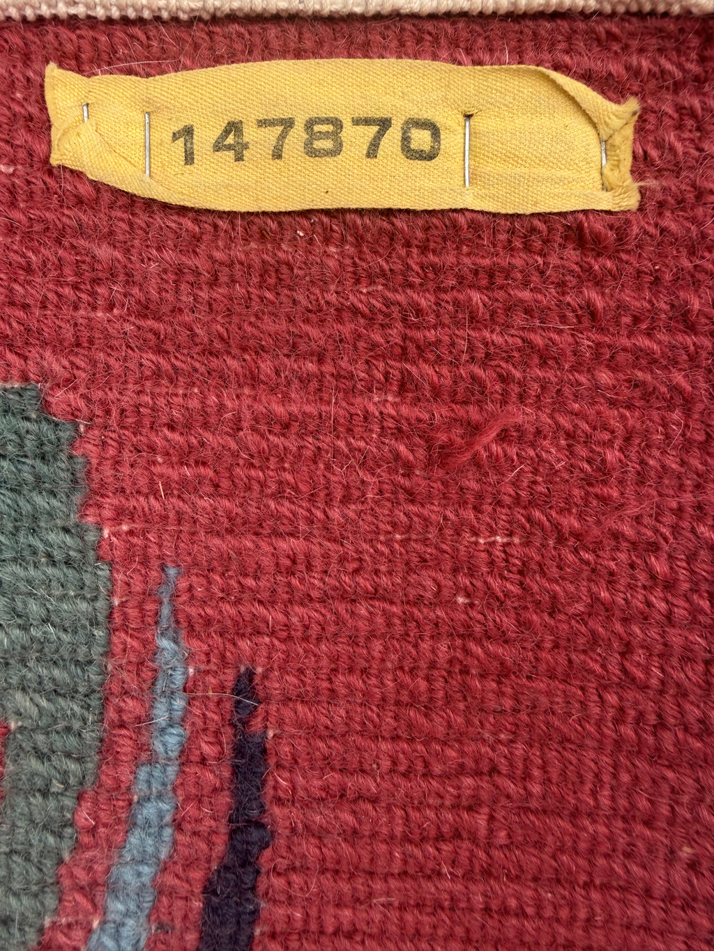 Large Hand-Knotted Nepalese Tibetan Abstract Rug, 290 × 200 cm