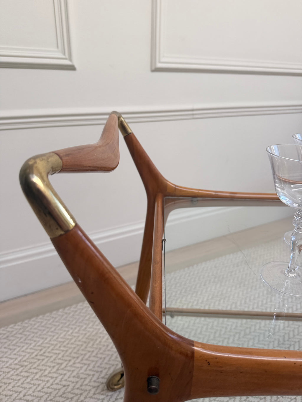 1950s Italian ‘Number 58’ Bar Cart Attributed to Ico & Luisa Parisi