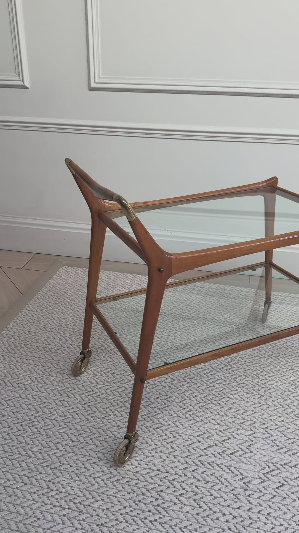 1950s Italian ‘Number 58’ Bar Cart Attributed to Ico & Luisa Parisi