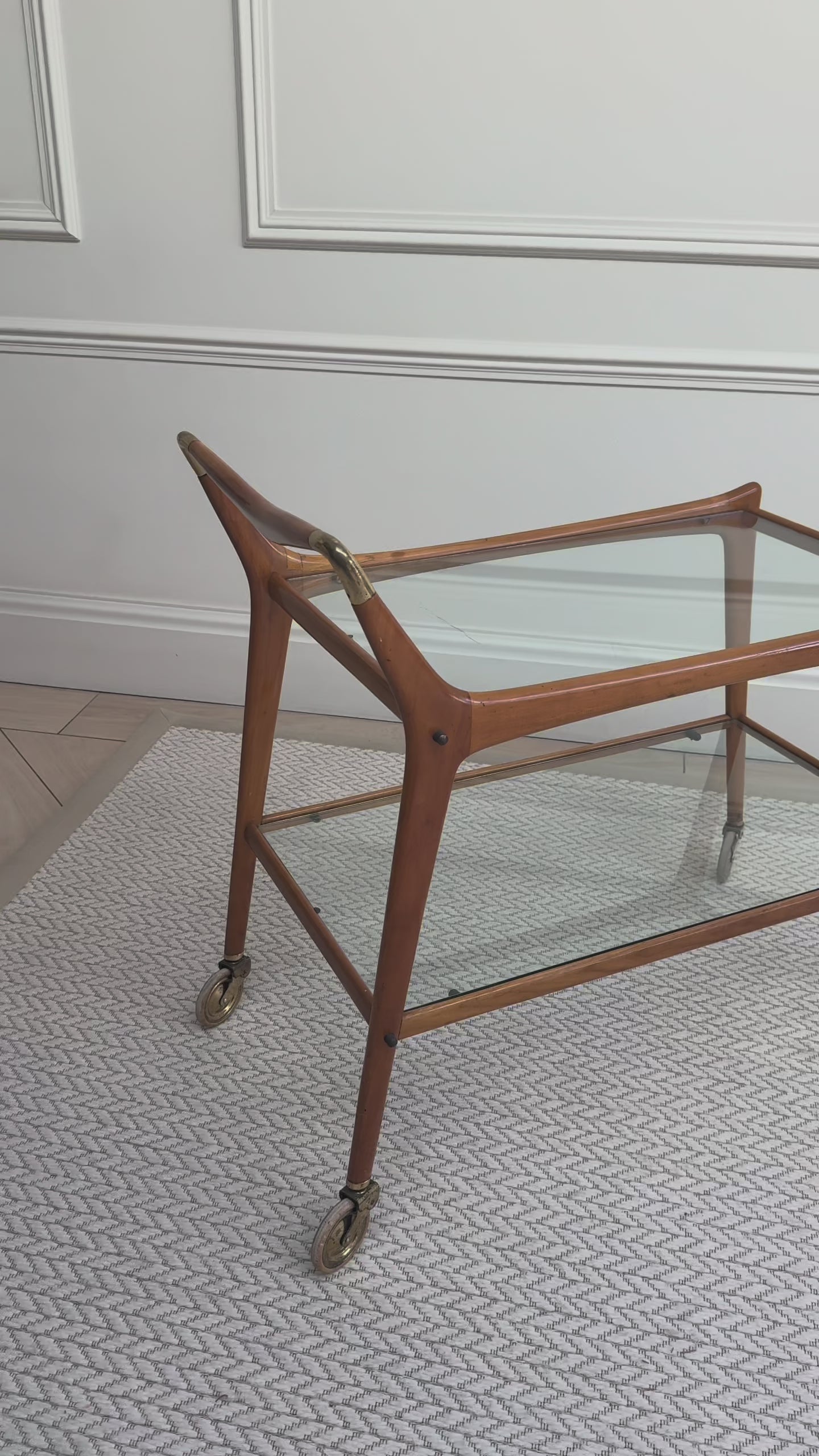 1950s Italian ‘Number 58’ Bar Cart Attributed to Ico & Luisa Parisi