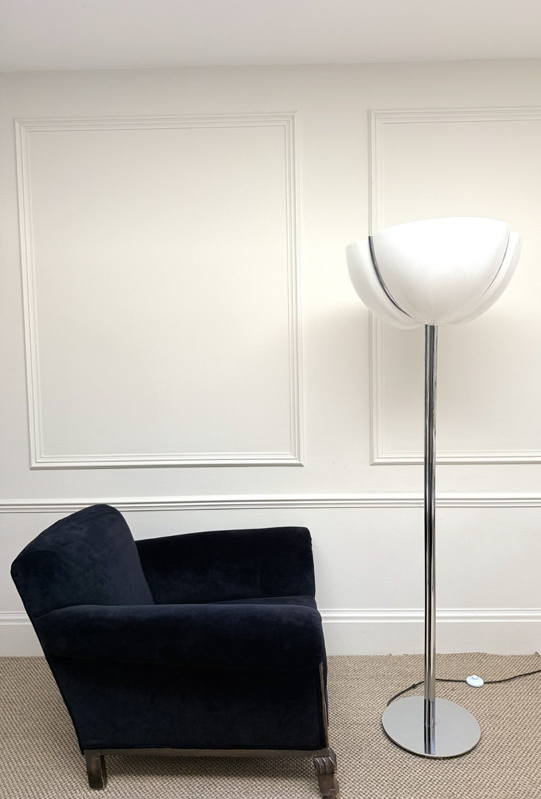 Mid Century Tricena Floor Lamp Attributed To Ingo Maurer For Design M, Germany